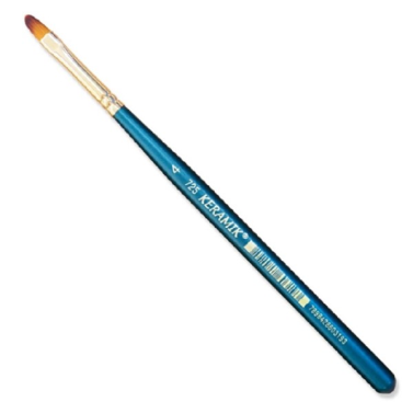 Pincel Sintetico Lingua de Gato 725-04 Keramik